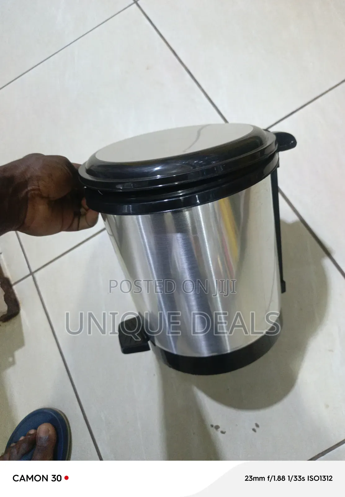 Mini Pedal Step Trash Can