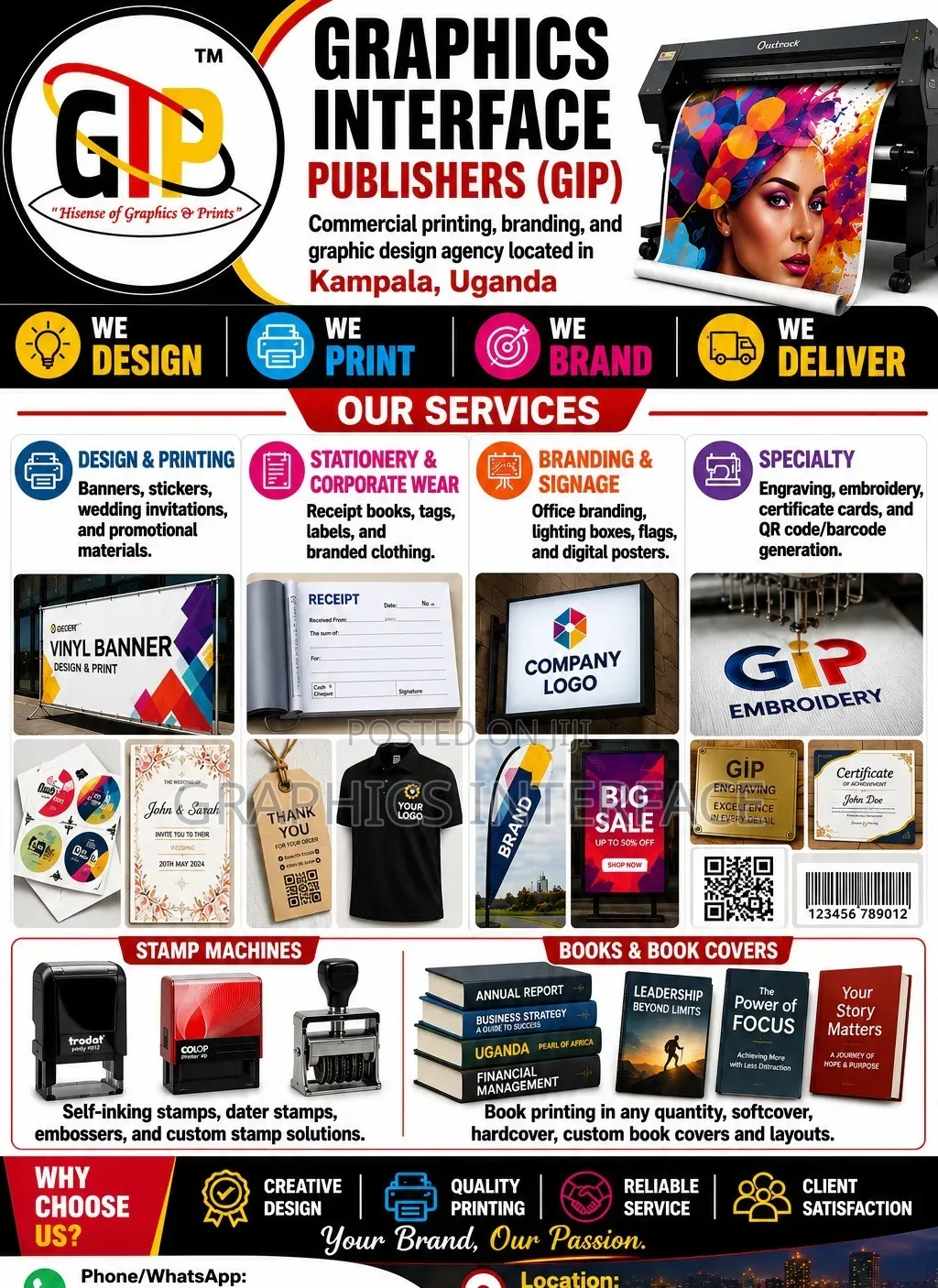 Designing, Branding | Printing and Engraving for Companies Business