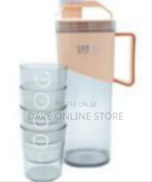Stylish Beverage Pitcher Set