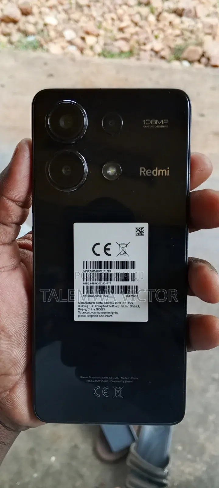 Xiaomi Redmi Note 13 256 GB Black