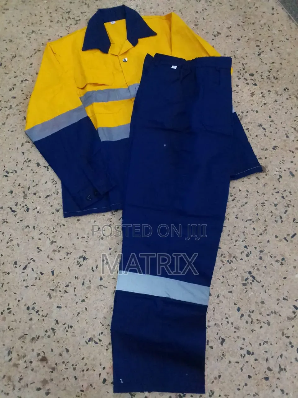 Safety Overall - Coverall With Reflector Lines