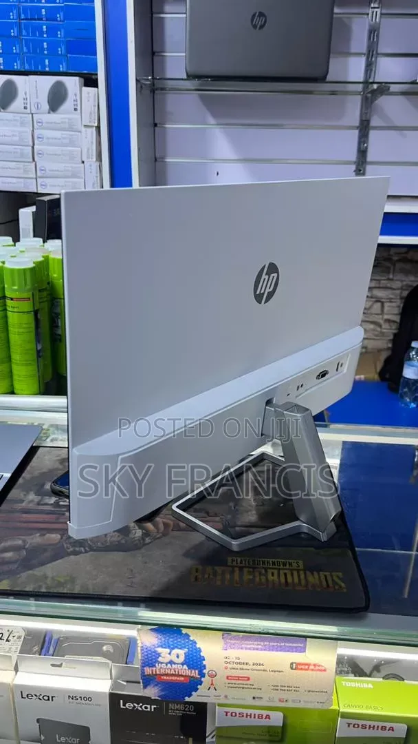 Hp Monitor Inch 27 Ips Flameless White Color