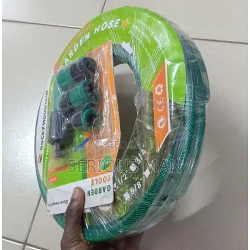 Rocky Mountain Professional Garden Hose 10 Metres and Connector Set.