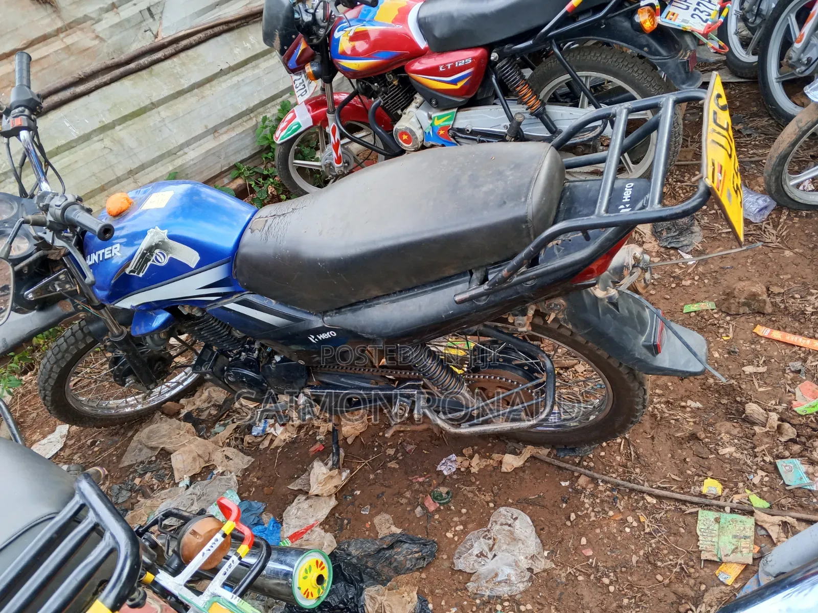 Hero Hunter 150 2018 Blue