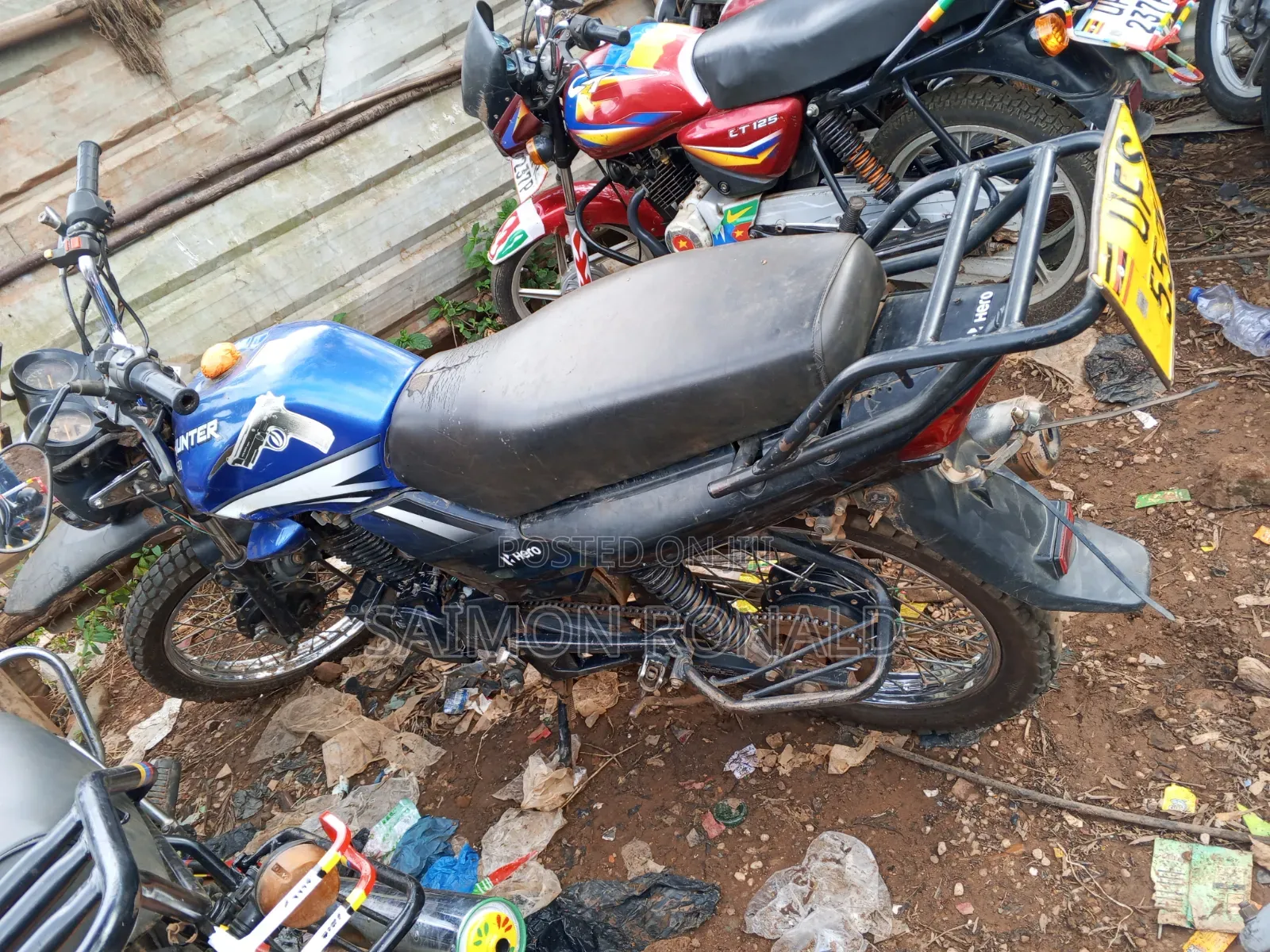 Hero Hunter 150 2018 Blue