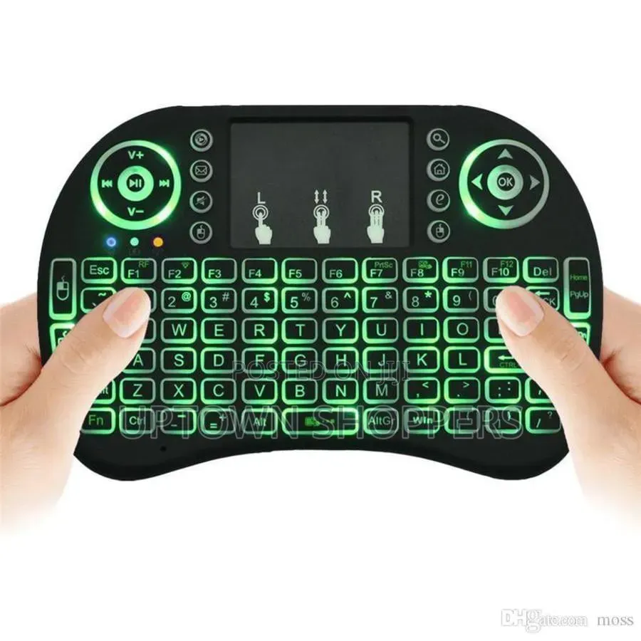 Mini Led Wireless Keyboard With Touchpad With Smart Function.