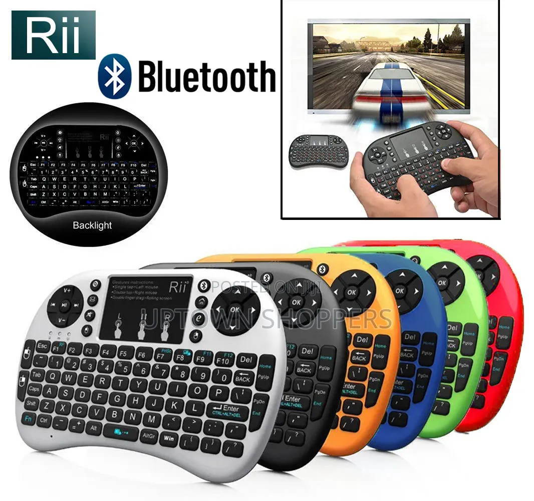 Mini Led Wireless Keyboard With Touchpad With Smart Function.