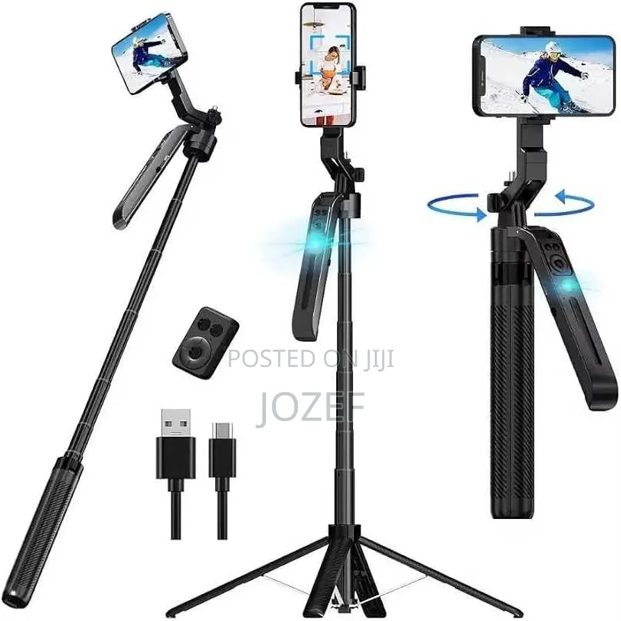 C12 Ai Face Tracking Tripod and Selfie Stick