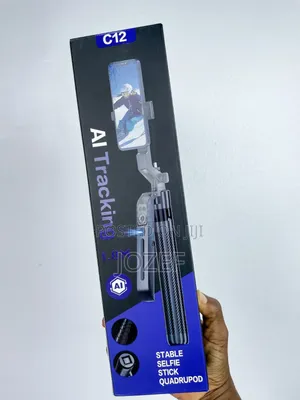 C12 Ai Face Tracking Tripod and Selfie Stick