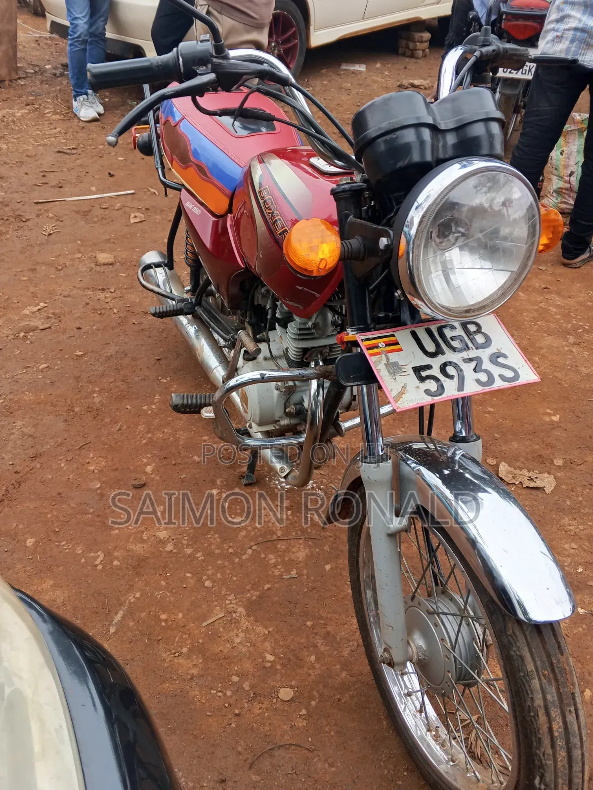 Bajaj Boxer 100 2024 Red