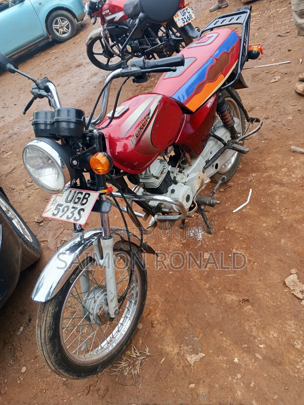 Bajaj Boxer 100 2024 Red