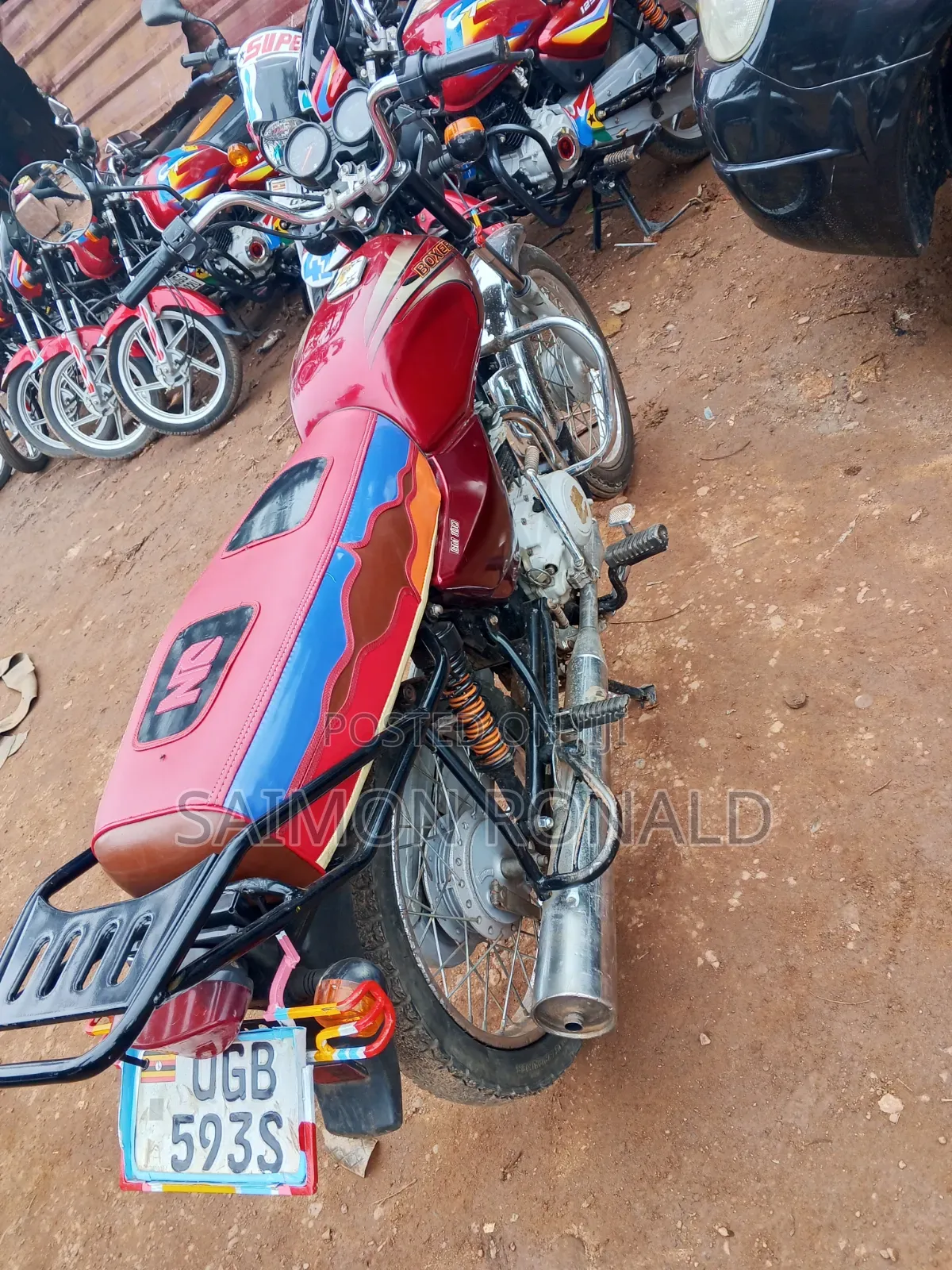 Bajaj Boxer 100 2024 Red