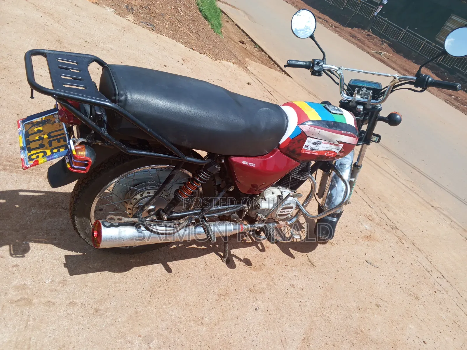 Bajaj Boxer 100 2010 Red