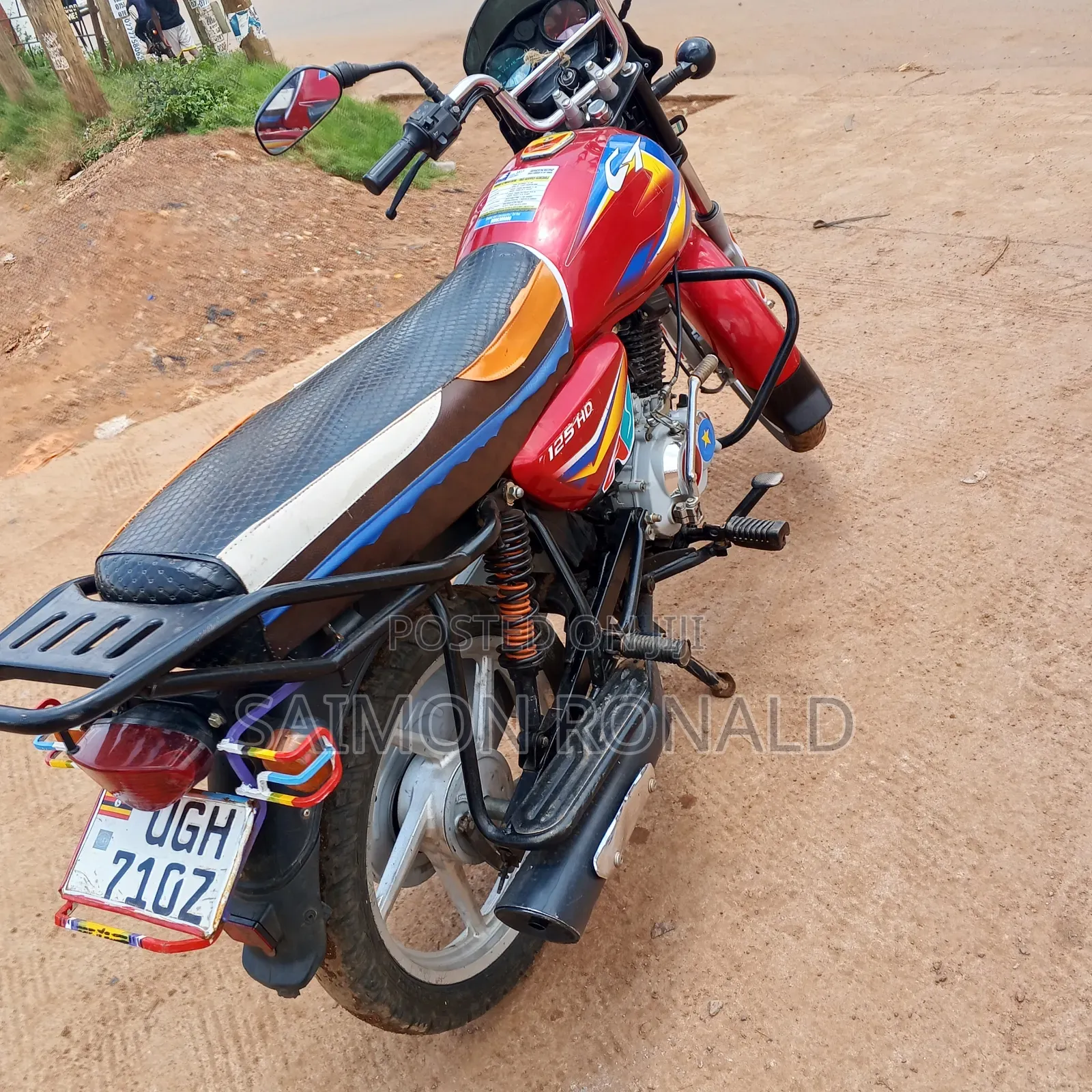 Bajaj Boxer 125 2025 Red