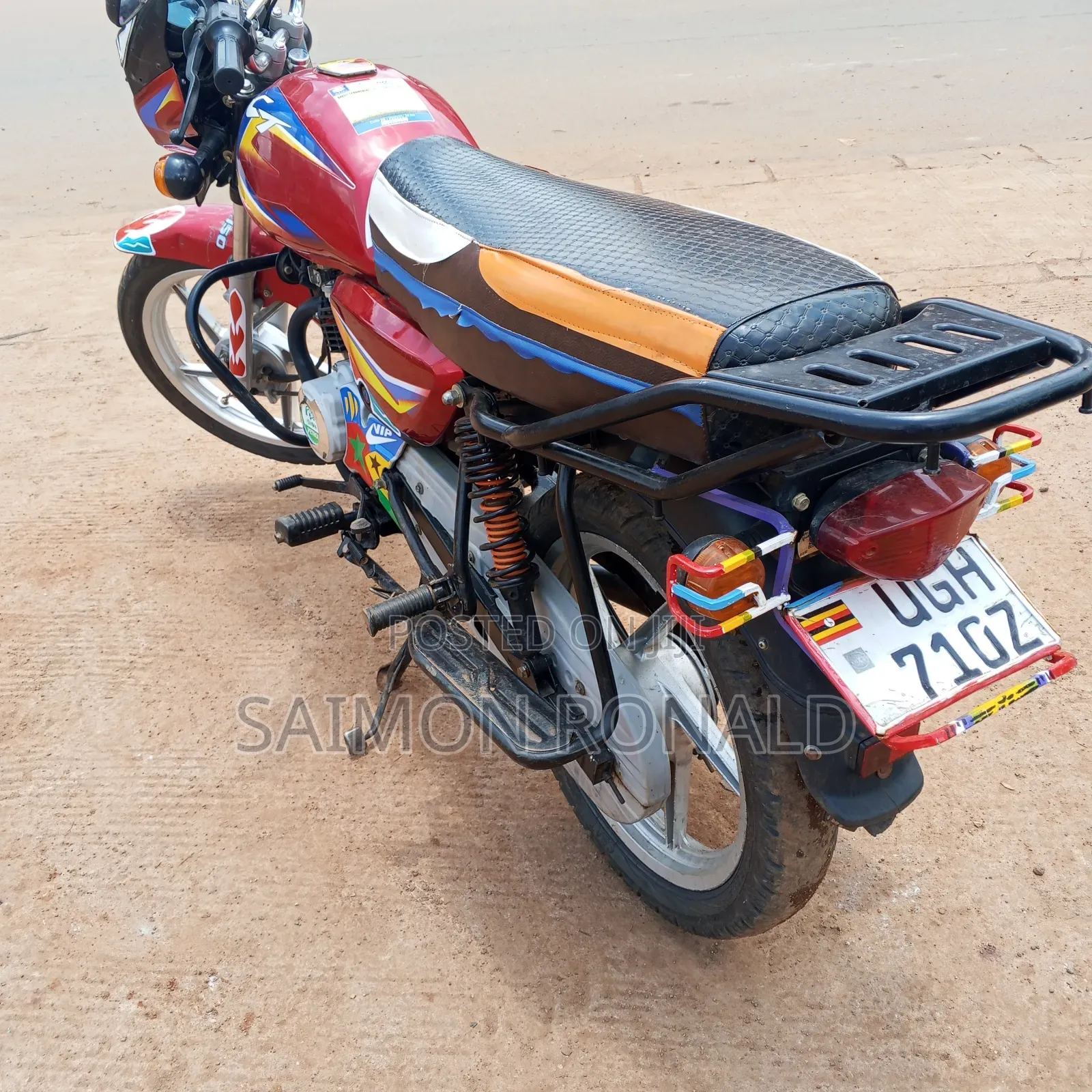 Bajaj Boxer 125 2025 Red