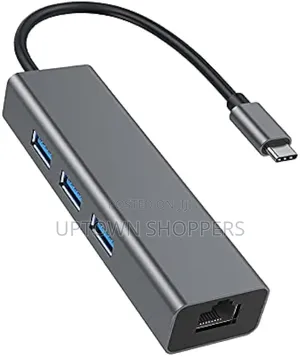 3 Port Usb to Ethernet Adapter Usb 3.0 Hub Network Cable