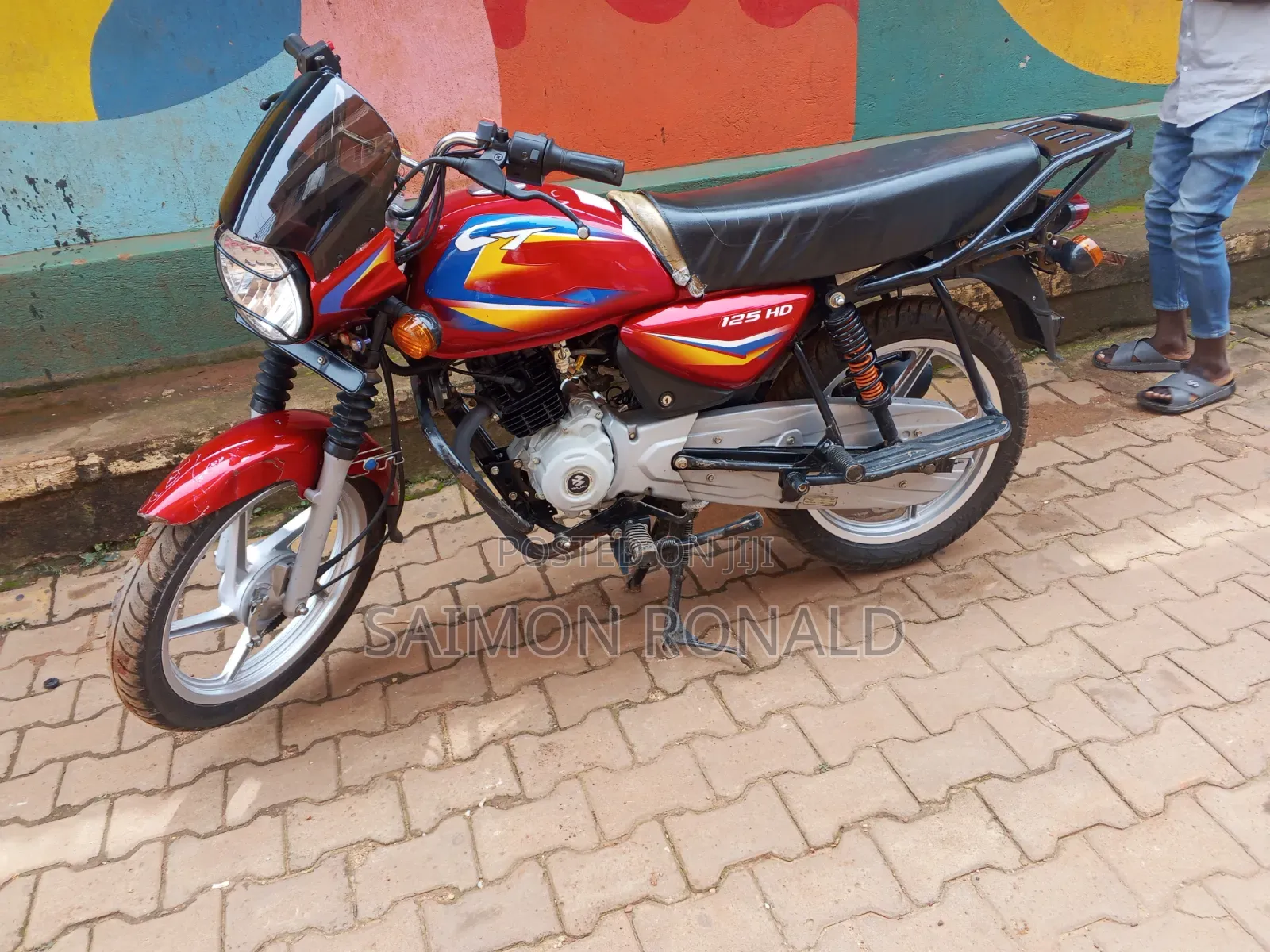 Bajaj Boxer 125 2025 Red