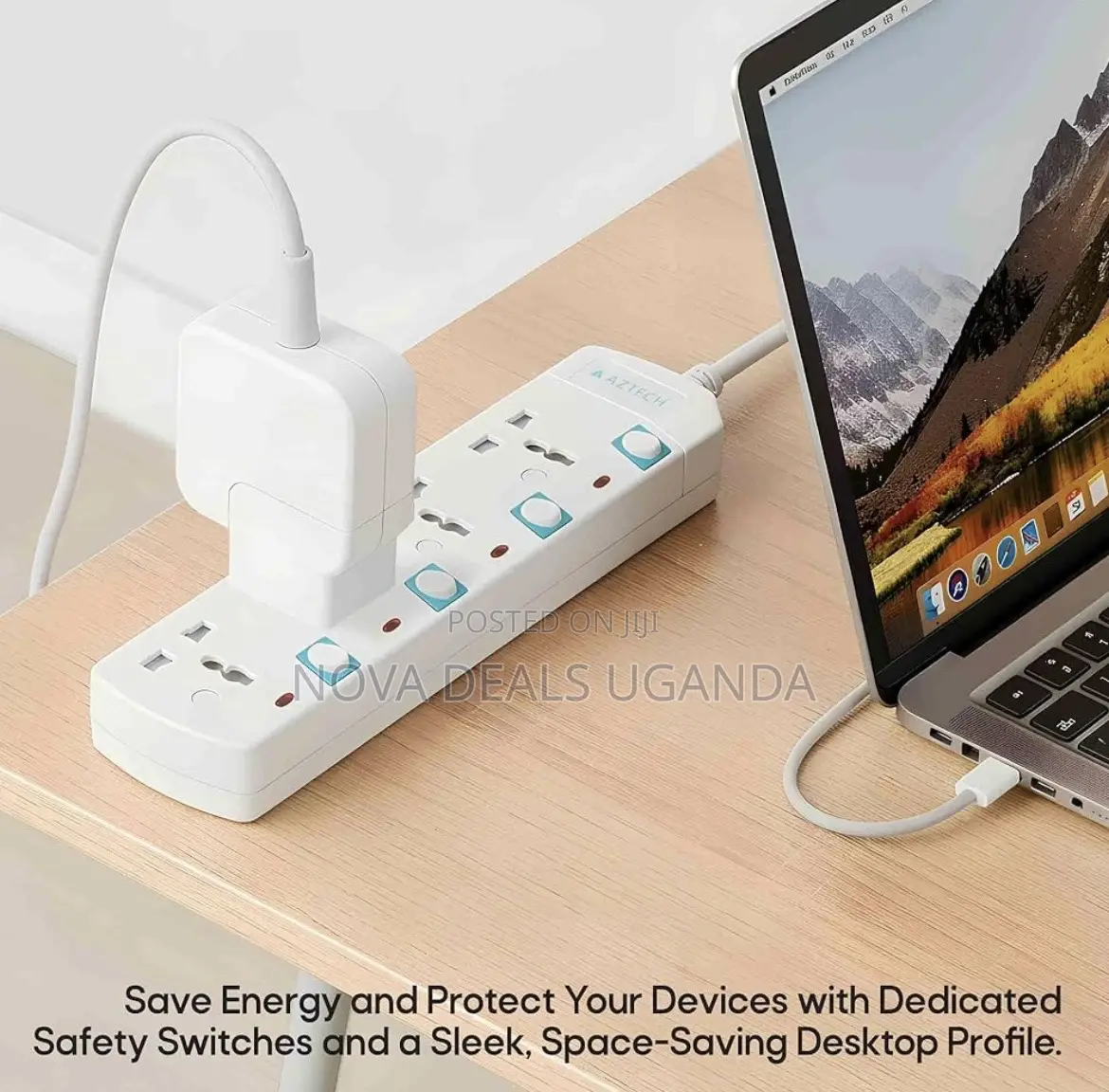 The G T 4-Way Uk Extension Cable Socket Power Extension Board