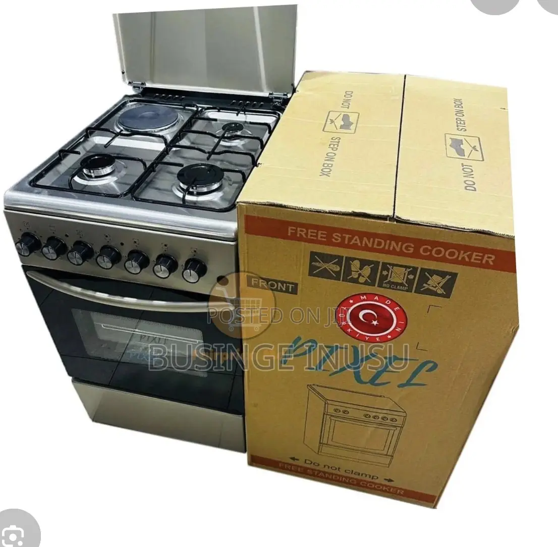 Brand New (50x60) Pixel Stainless Steel (3x1) Gas Cooker Available
