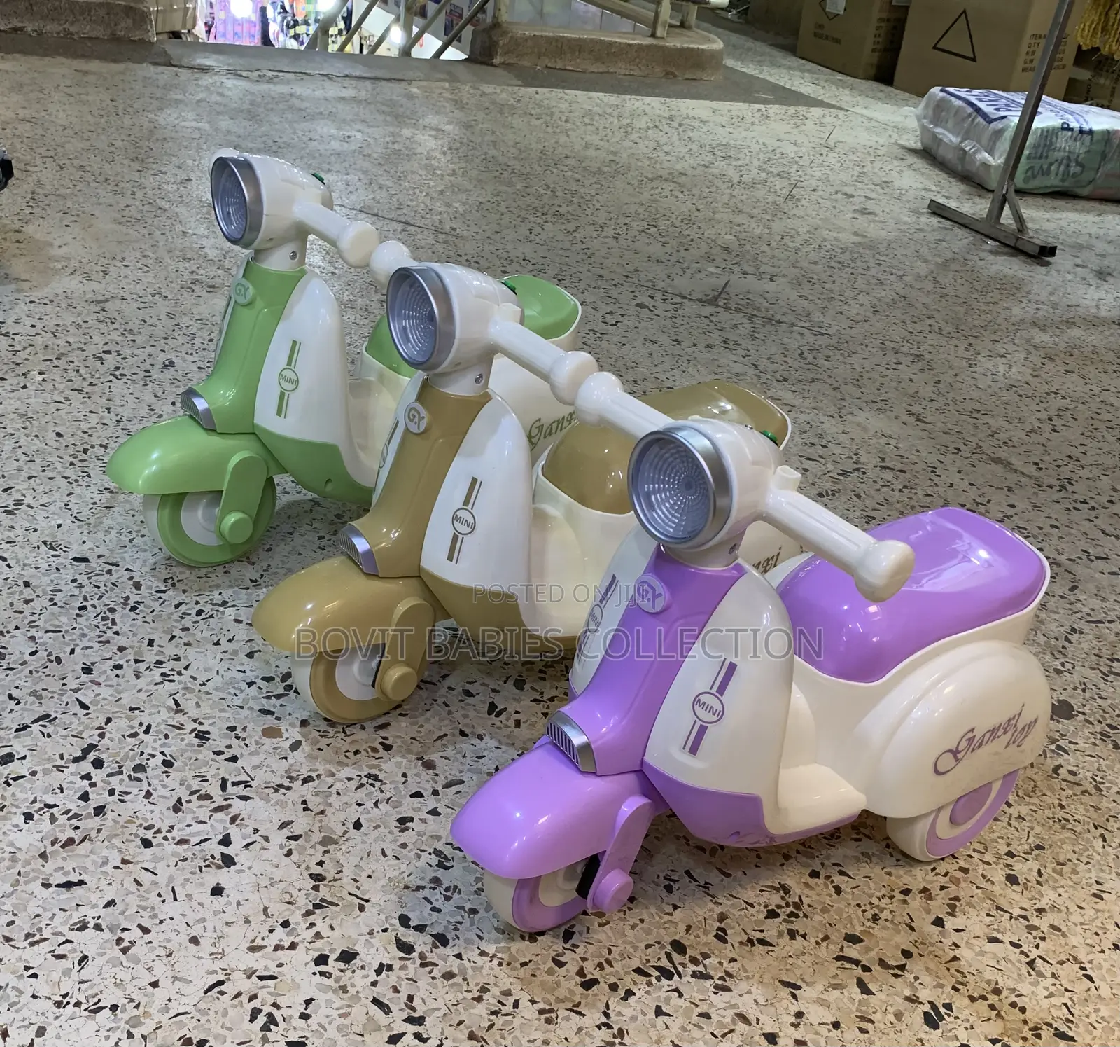 Kids Ride on Stable Learning Toy Bike
