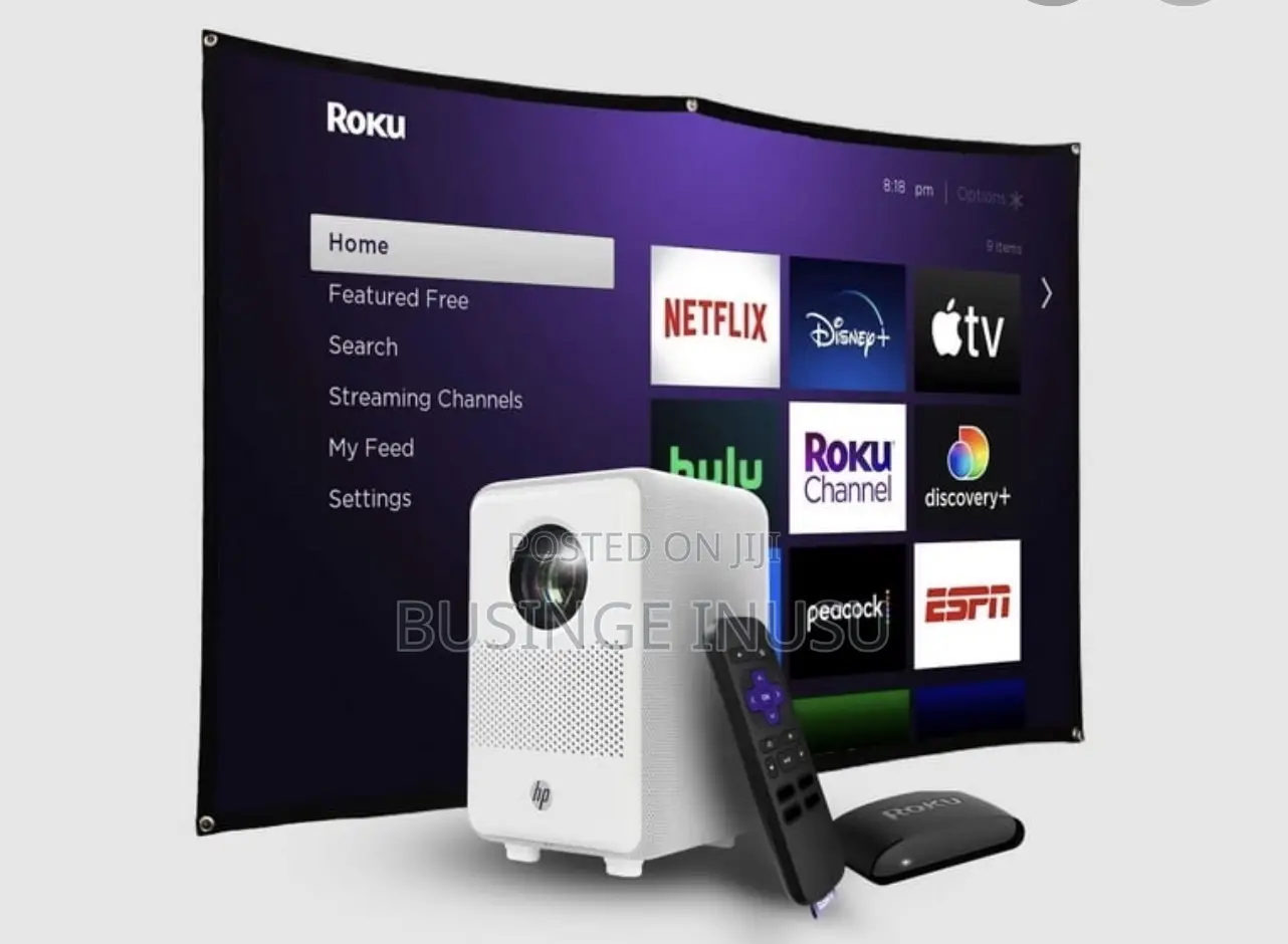 Brand New Hp Cc200 Smart Projector With Roku Tv Available