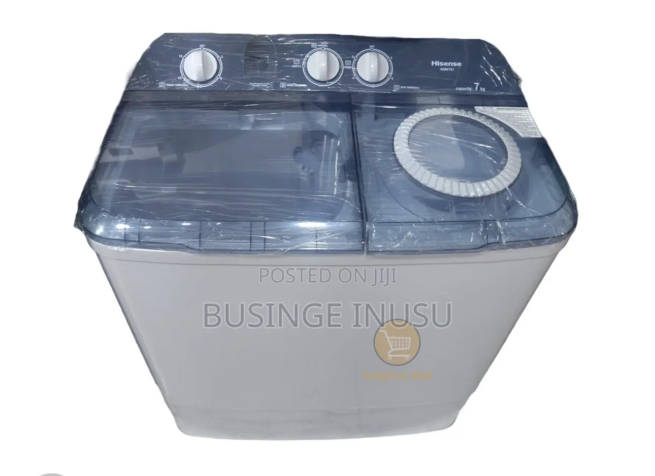 Brand New Hisense 7kgs Twin Turbo Washing Machine Available