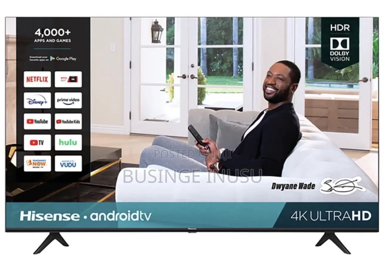 Brand New Hisense 58 Inches Smart Tv Available
