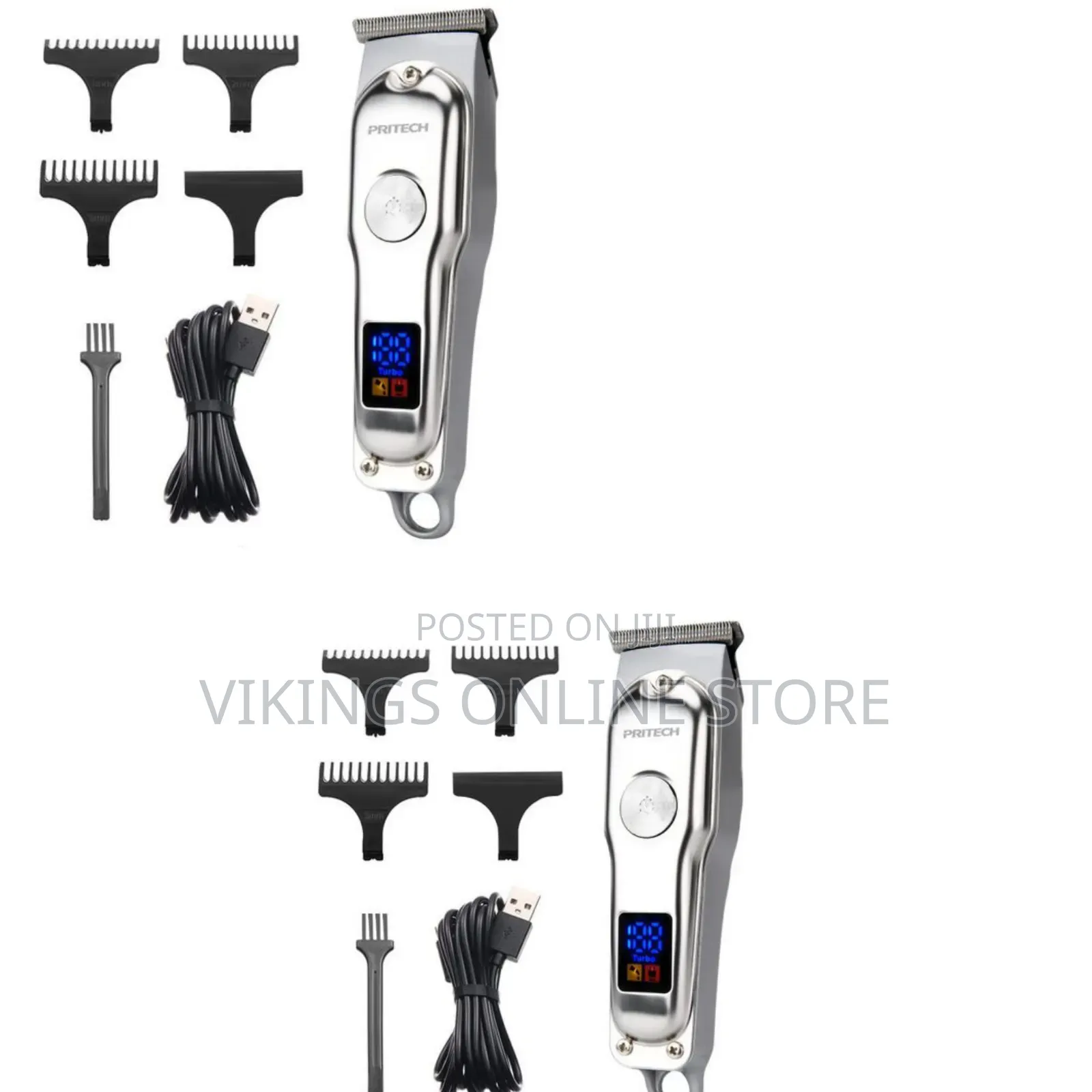 Pritech Professional Hair Clippers for Men - Barber Clippers for Hair