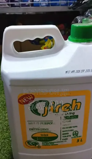 5-Liter Bottle of Jireh Multipurpose Liquid Detergent