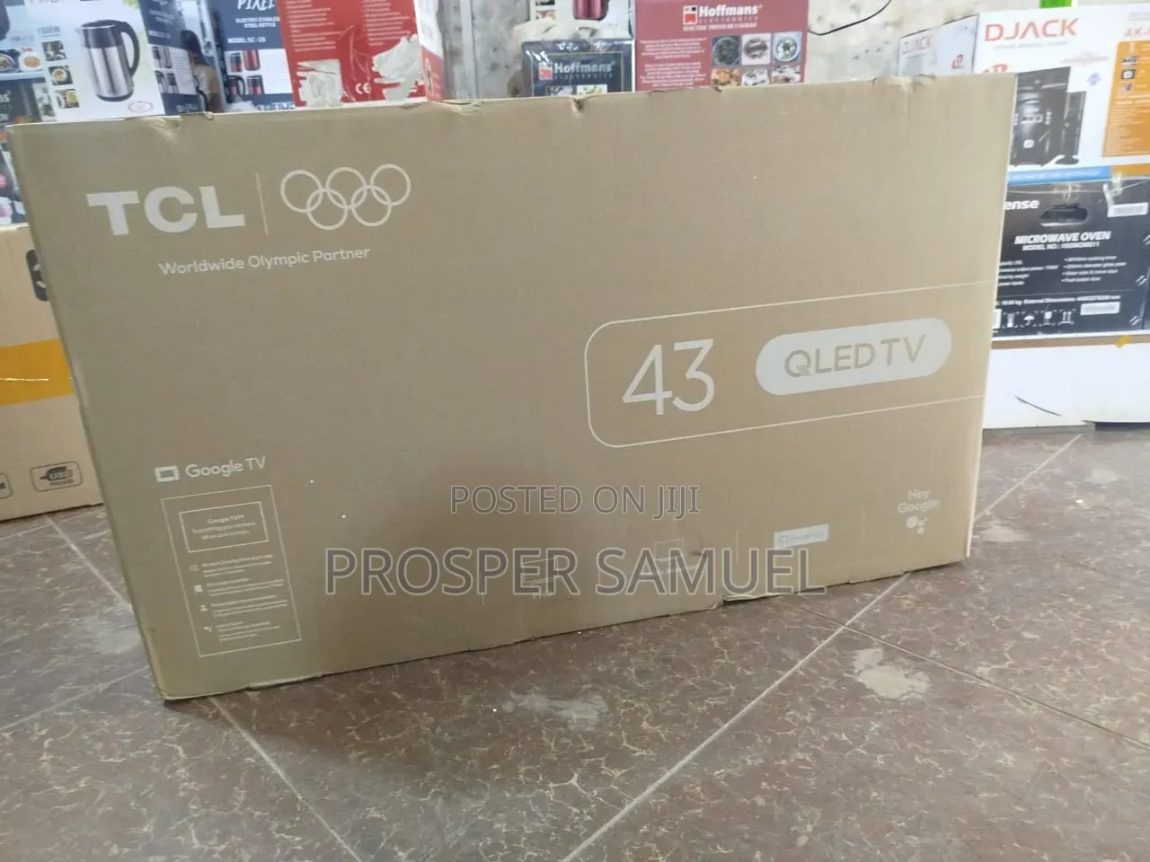 43 Inches Frameless Smart TCL Google Tv With Inbuilt Free to Air Decod