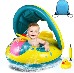 Kids Swimming Floater With Canopy
