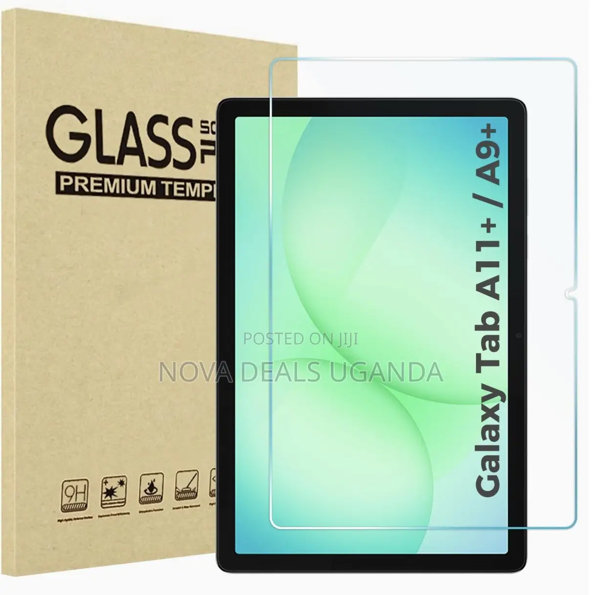 Samaung Galaxy Tab A9 Plus/A11 Tempered Glass Tablet Screen Protector
