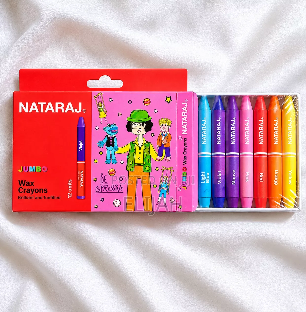 Nataraj Jumbo Crayons
