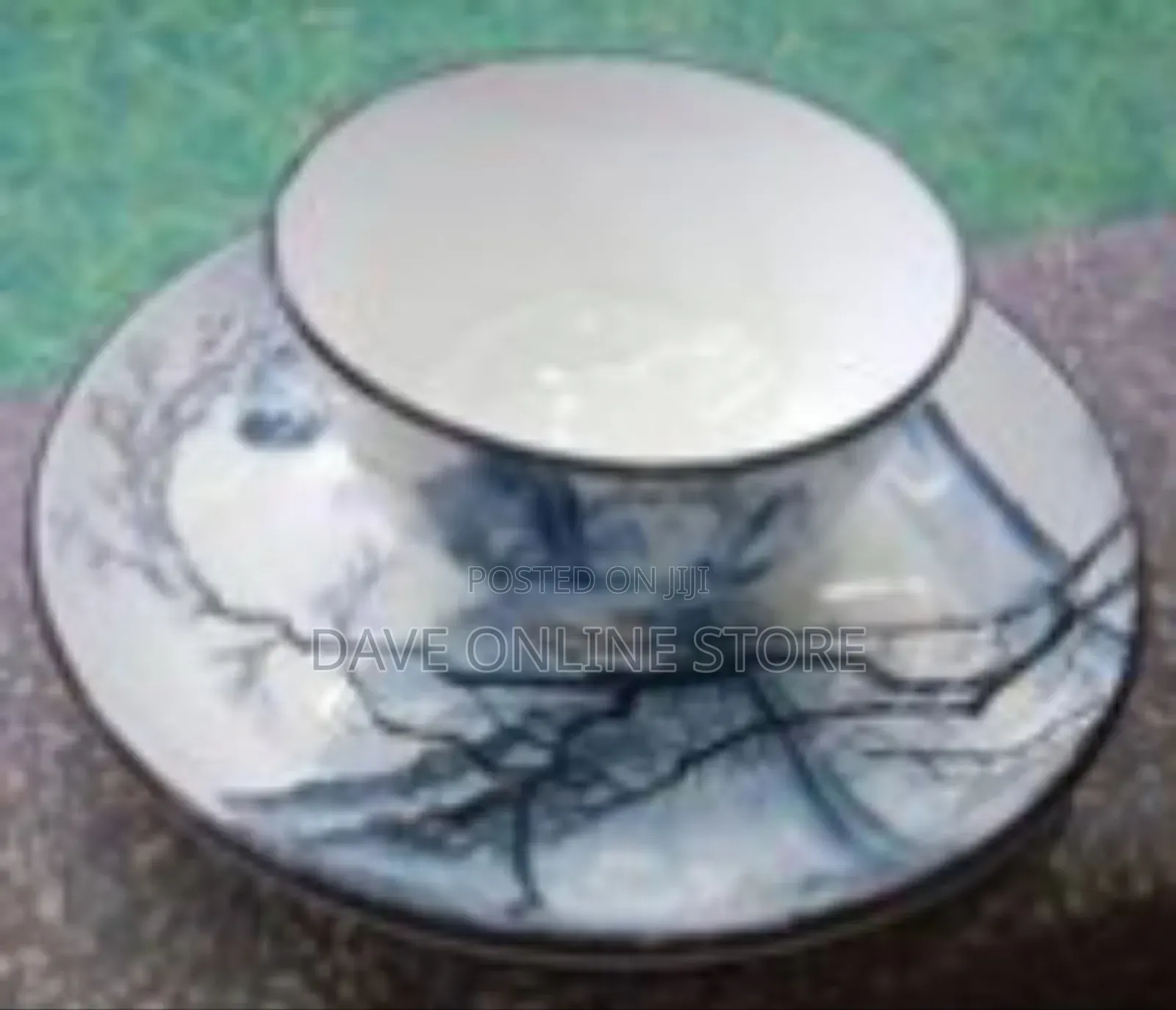Set of 12 Ceramic Dinner Plates