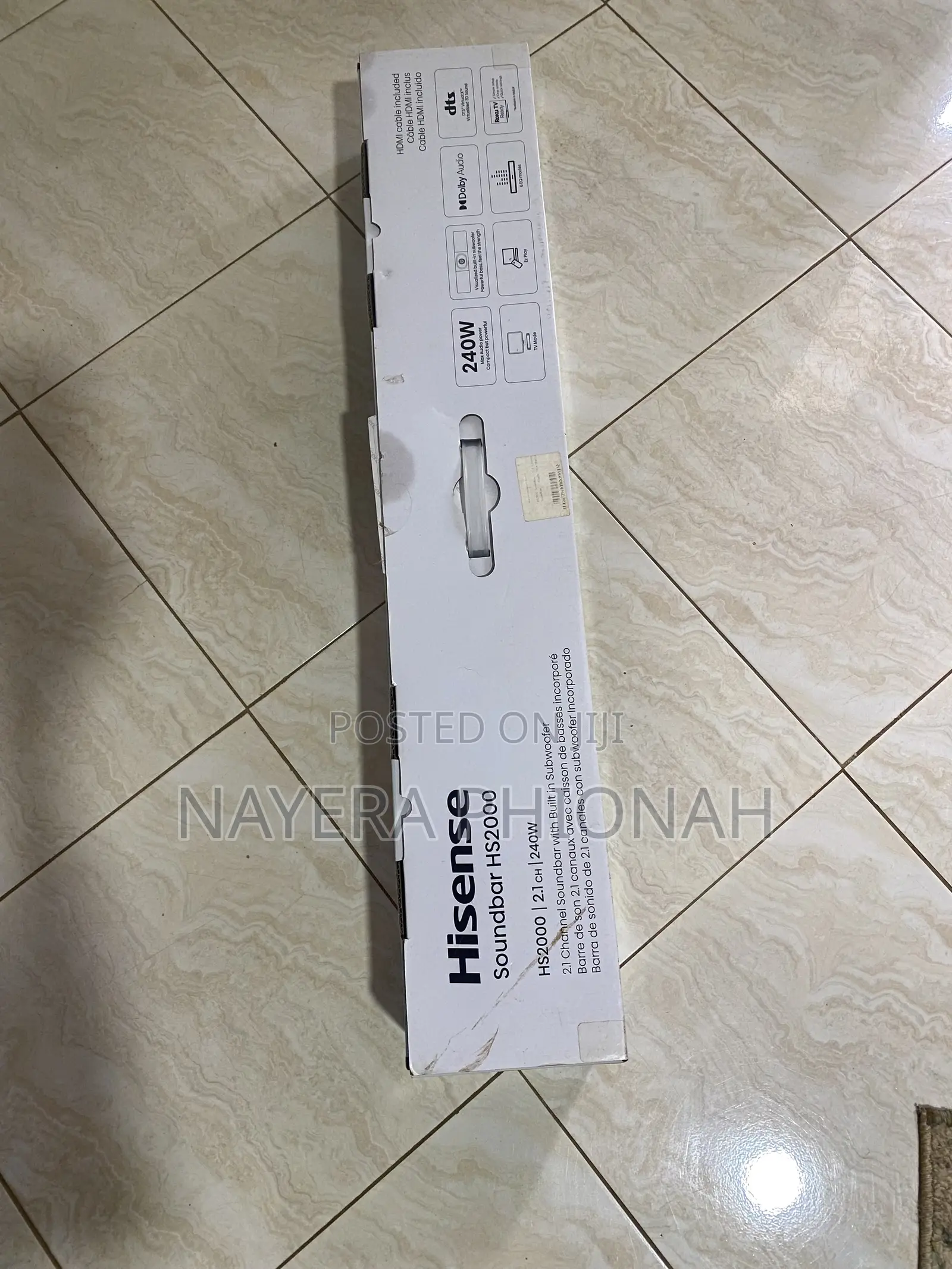 Hisense Hs2000 Soundbar (2.1ch) 240w