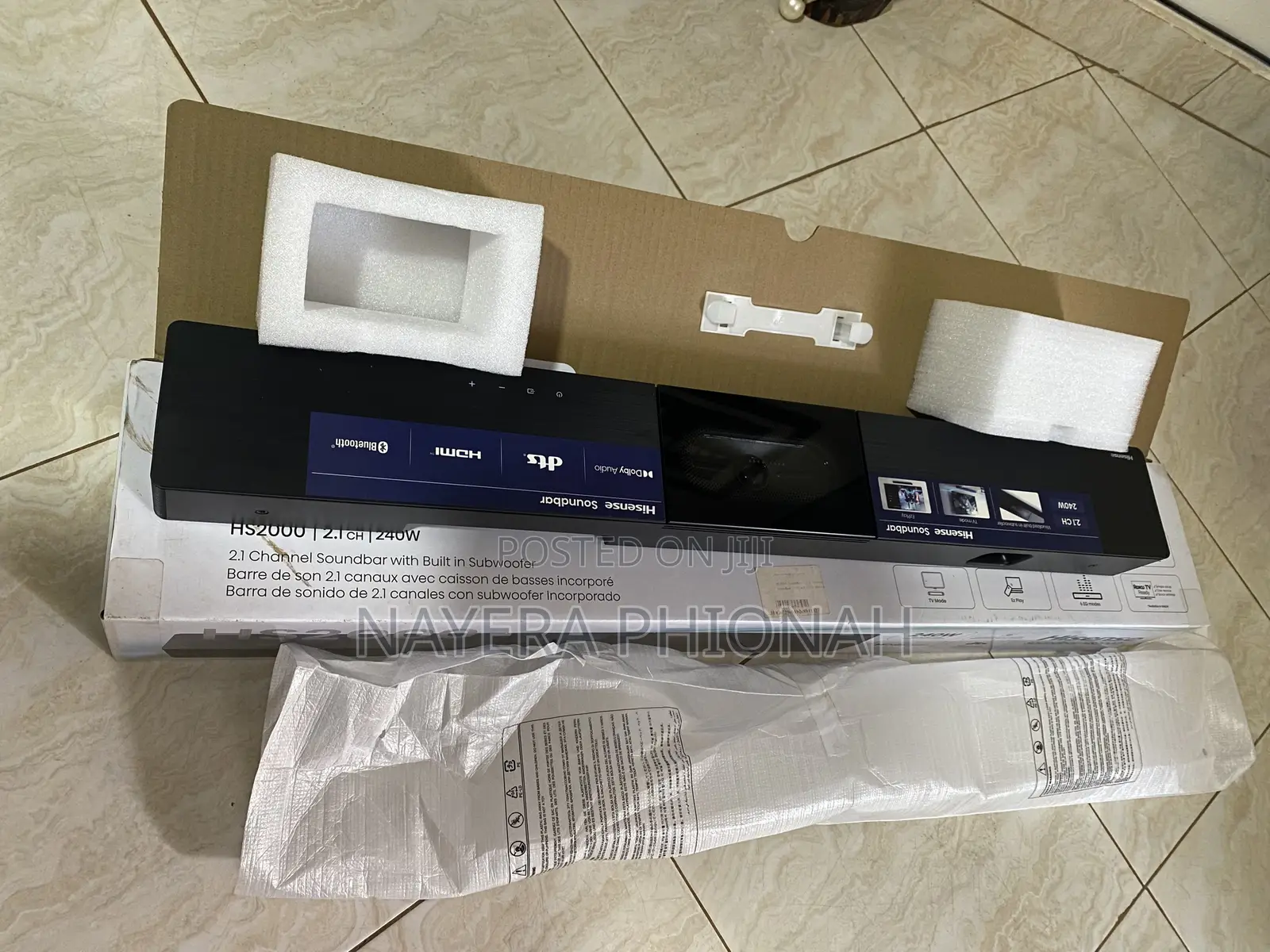 Hisense Hs2000 Soundbar (2.1ch) 240w