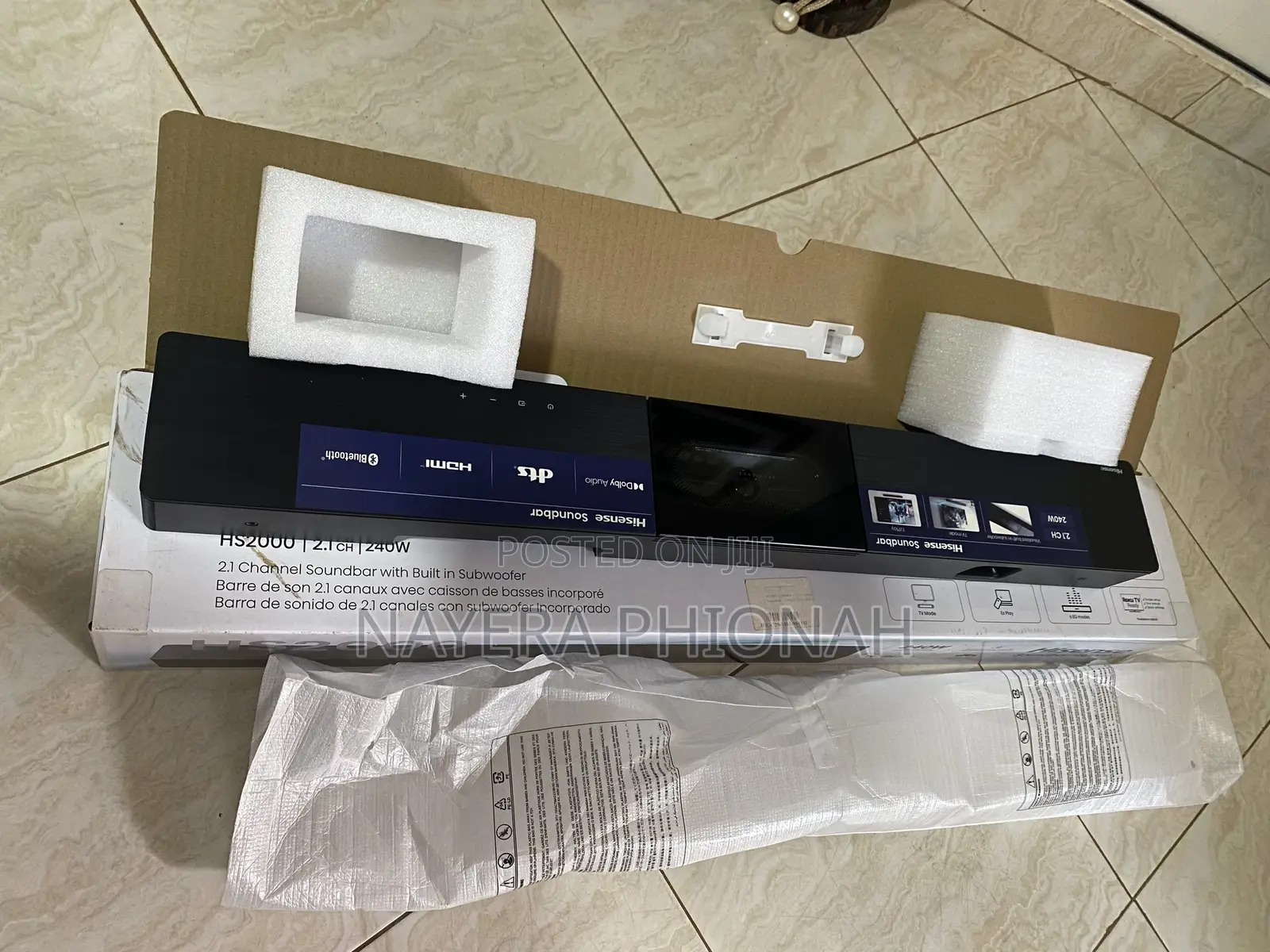Hisense Hs2000 Soundbar (2.1ch) 240w