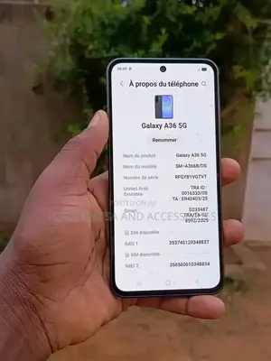 New Samsung Galaxy A36 256 GB Black