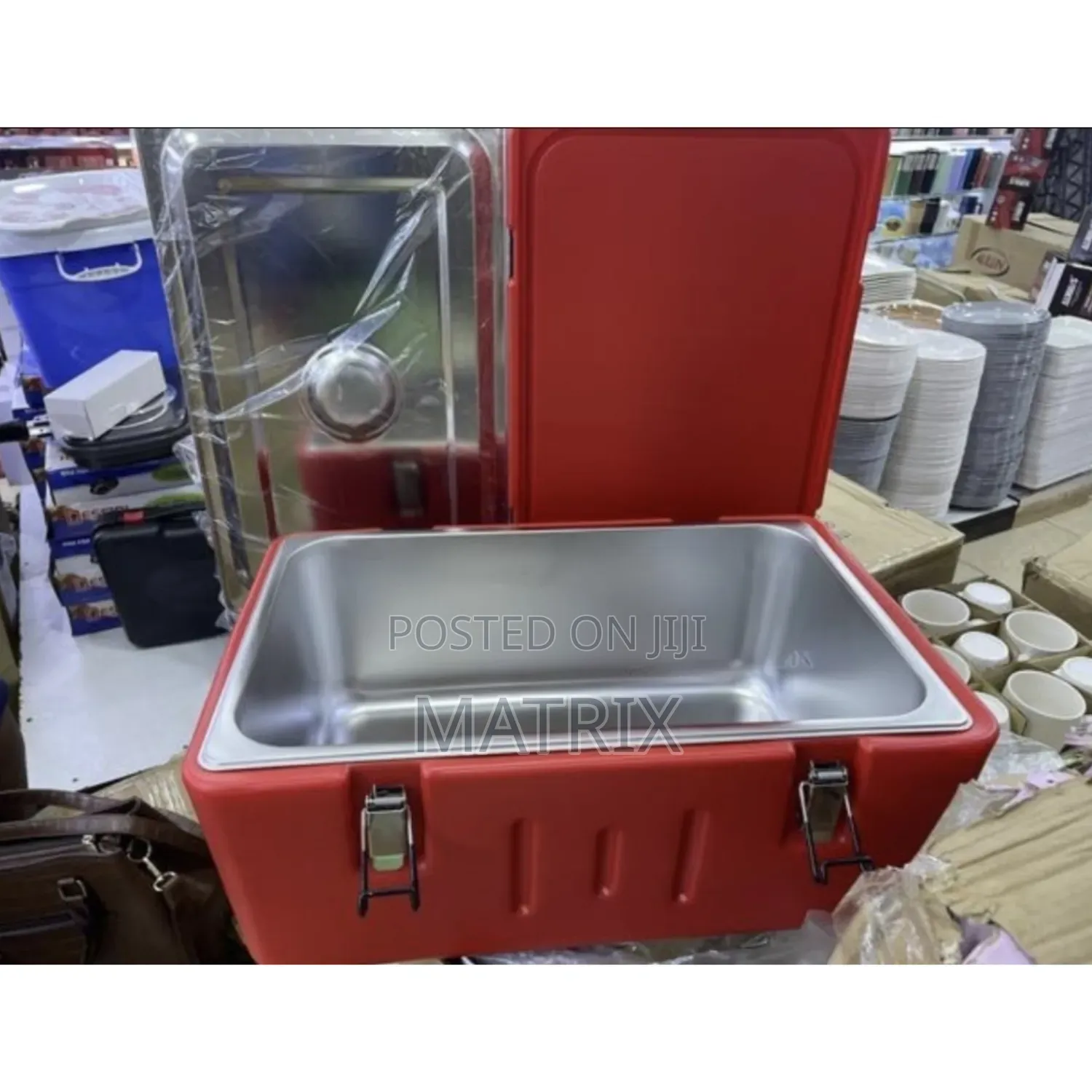 Insulated Food Warmer Pan Carrier Hot Cold Chafing Dish 40l Hot Box