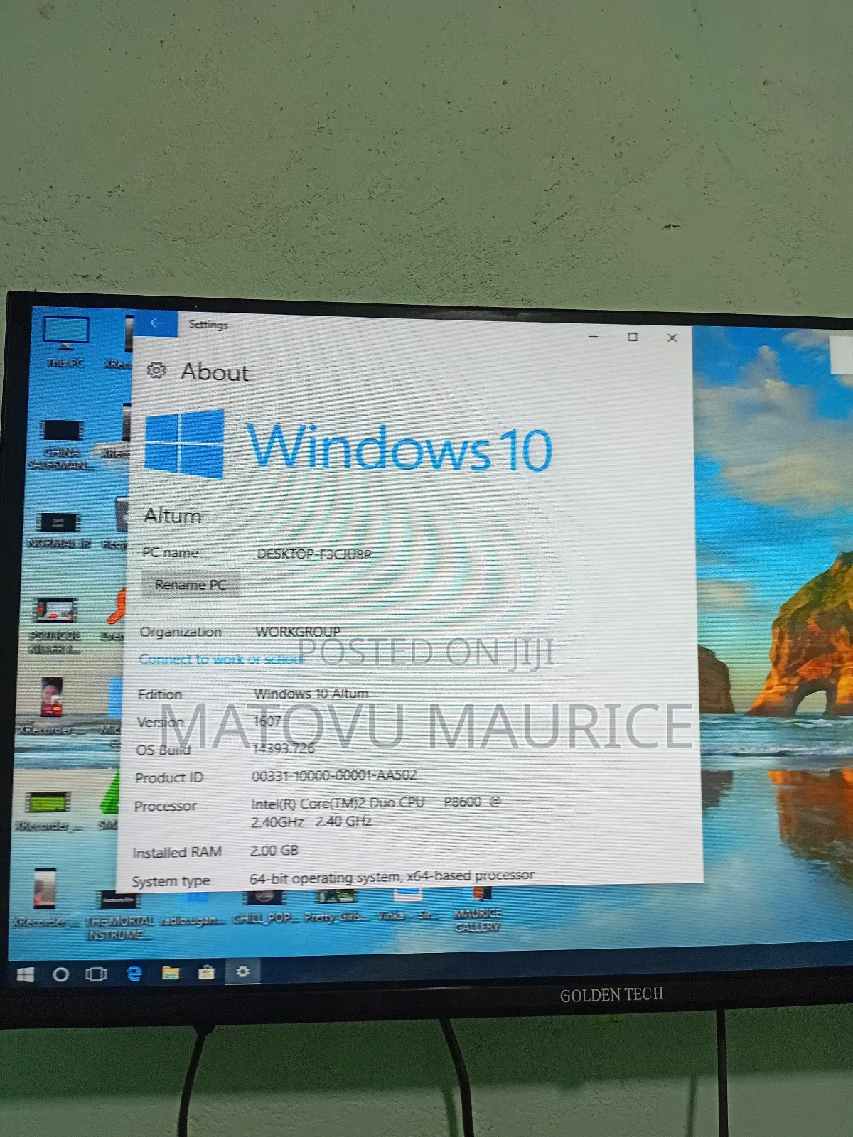 Laptop Dell Latitude 13 3340 2GB Intel Core 2 Duo SSHD+SSD 60GB