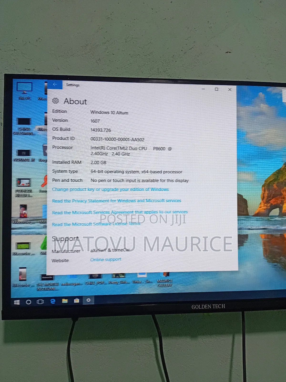 Laptop Dell Latitude 13 3340 2GB Intel Core 2 Duo SSHD+SSD 60GB