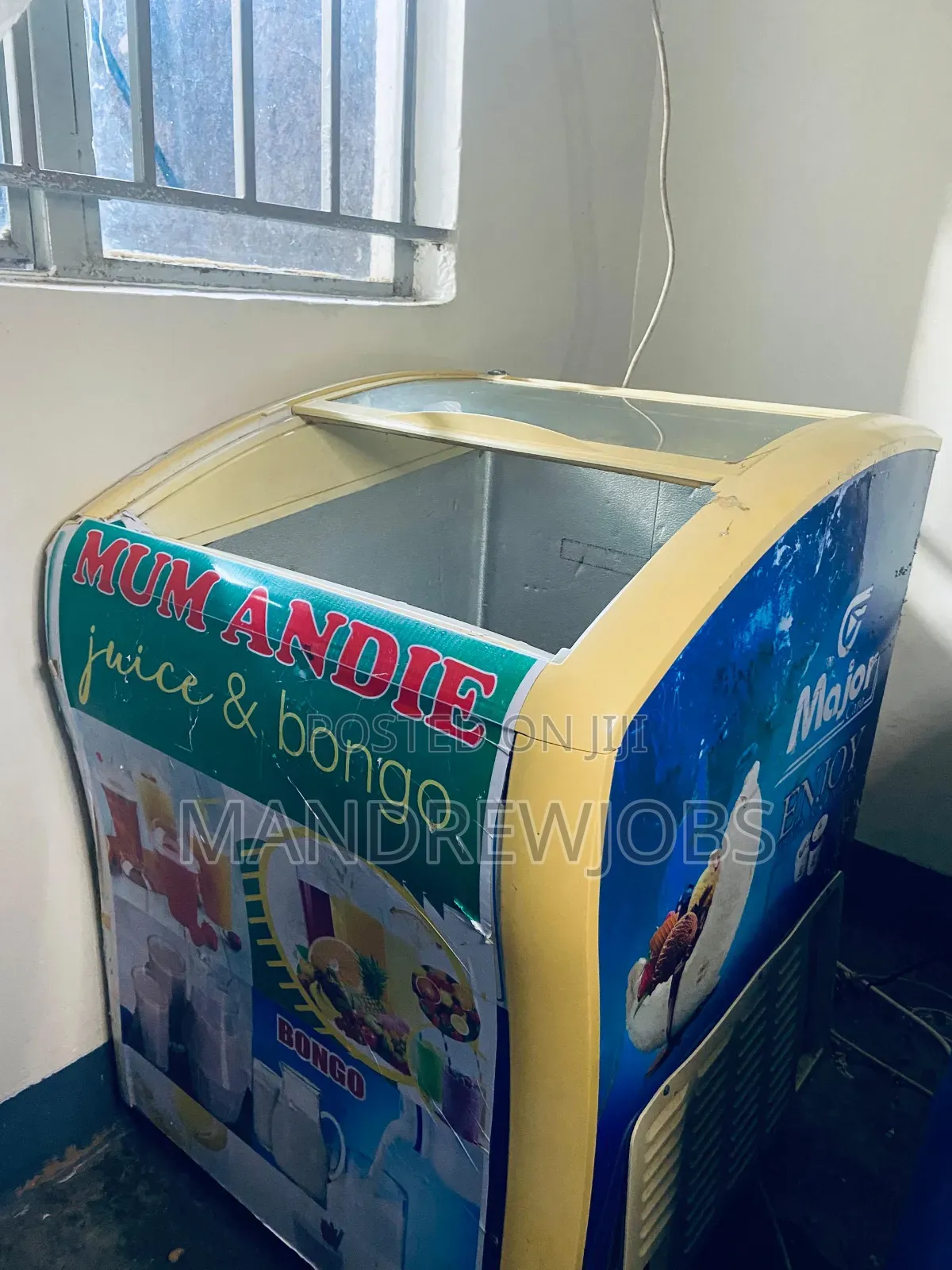 Display Ice Cream Deep Freezer
