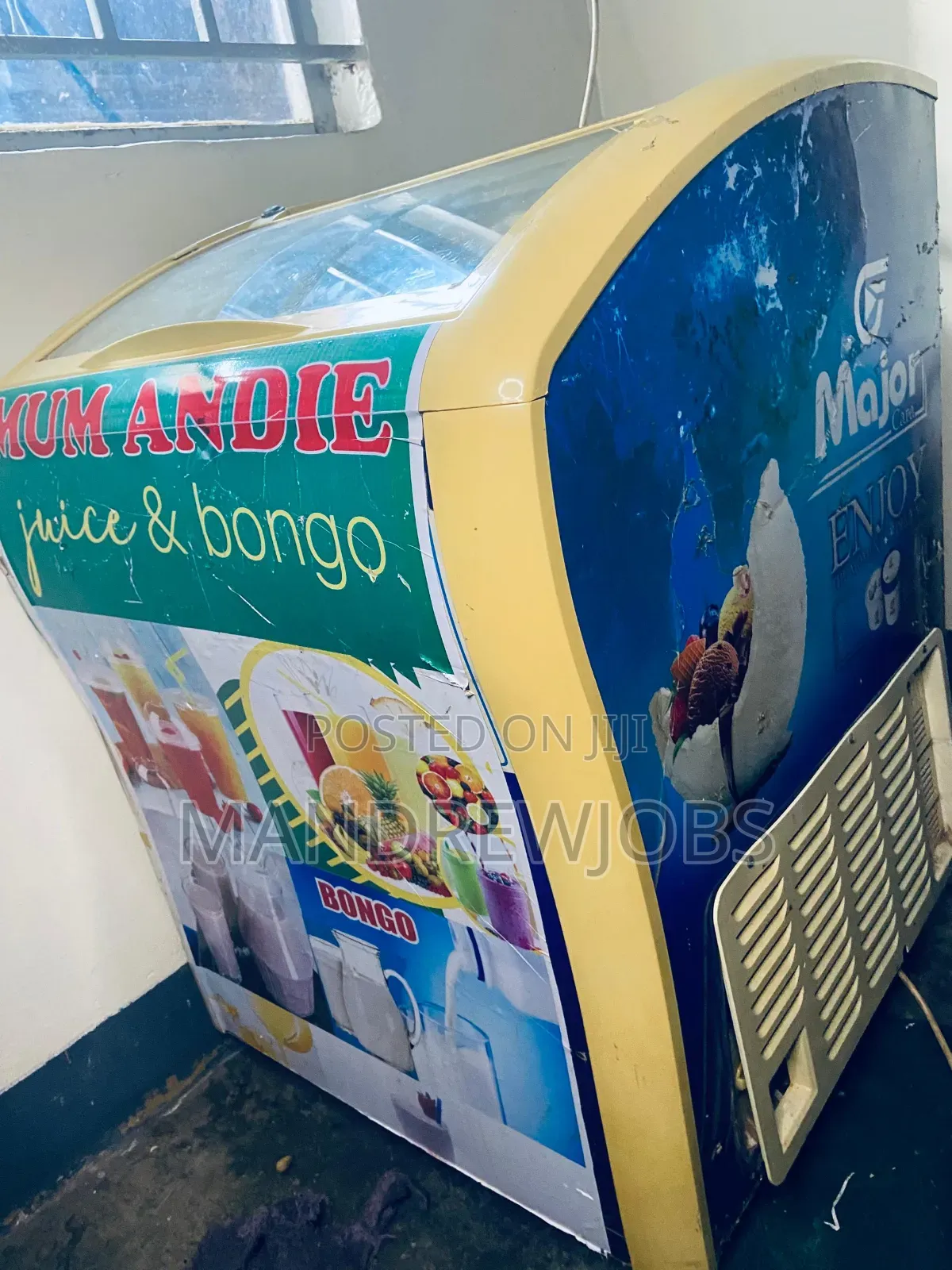 Display Ice Cream Deep Freezer