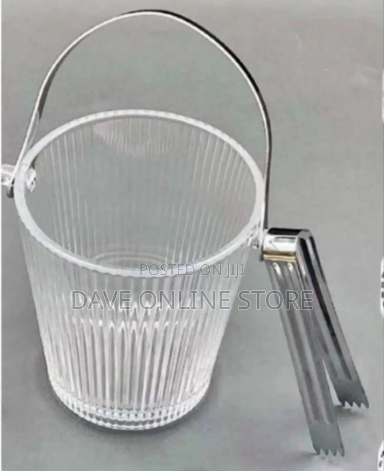 Glass Ice Bucket