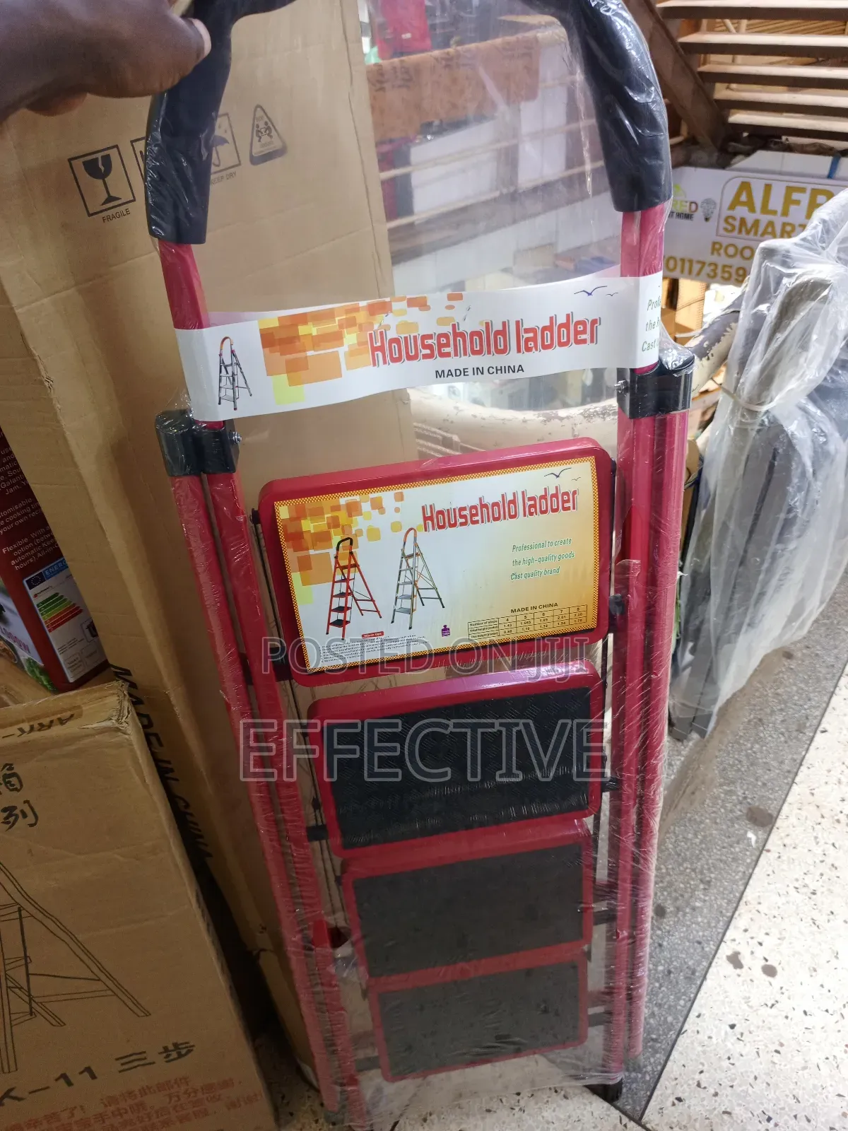 4-Step Folding Household Step Ladder