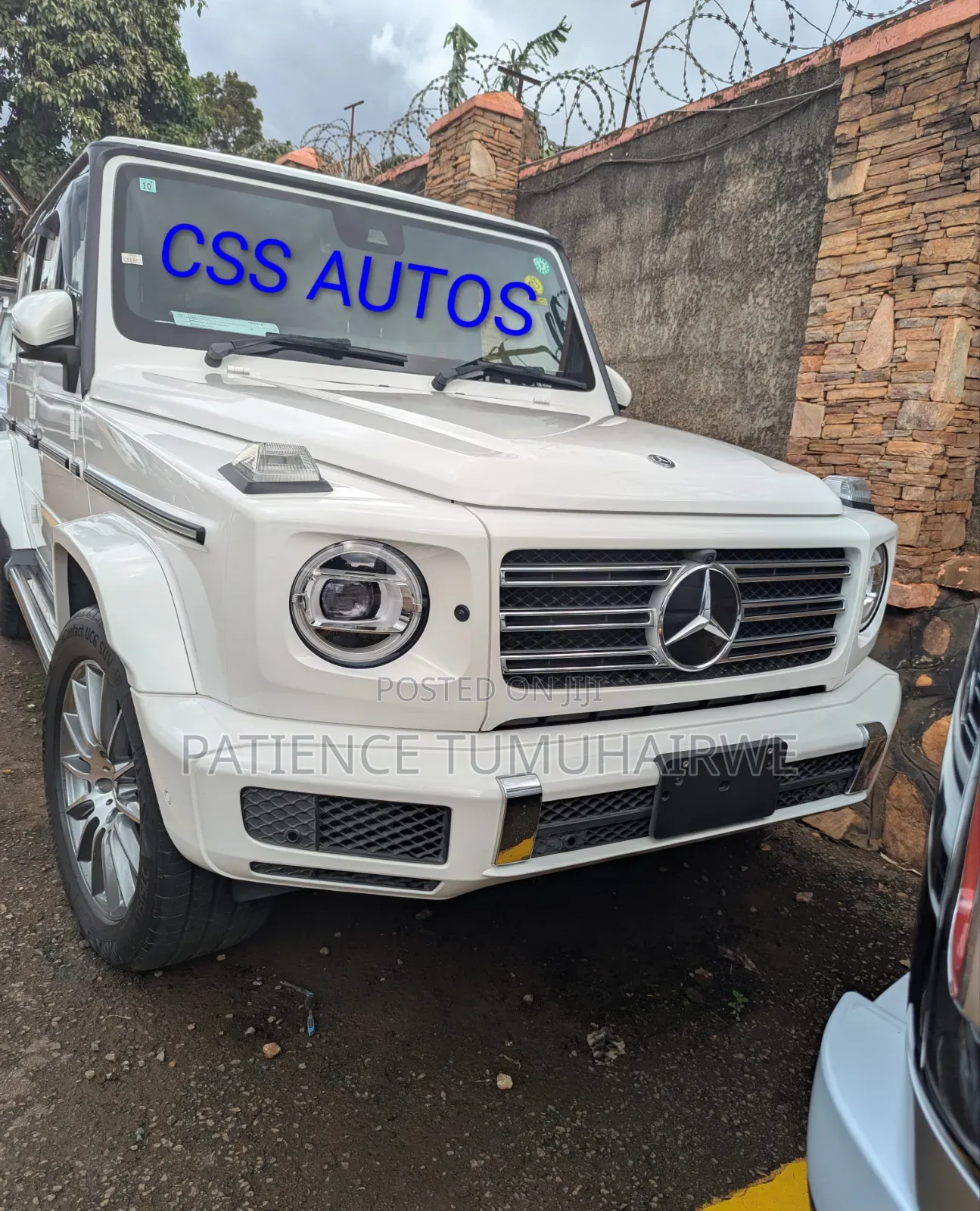 Mercedes-Benz G-Class 2019 White