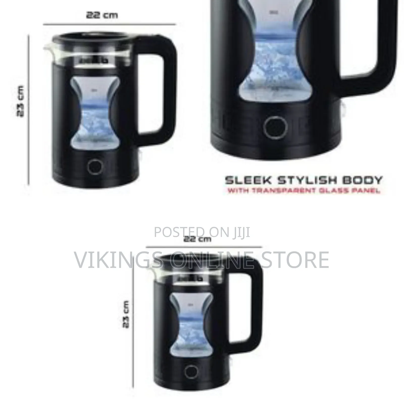 Sayonapps Glass Electric Kettle