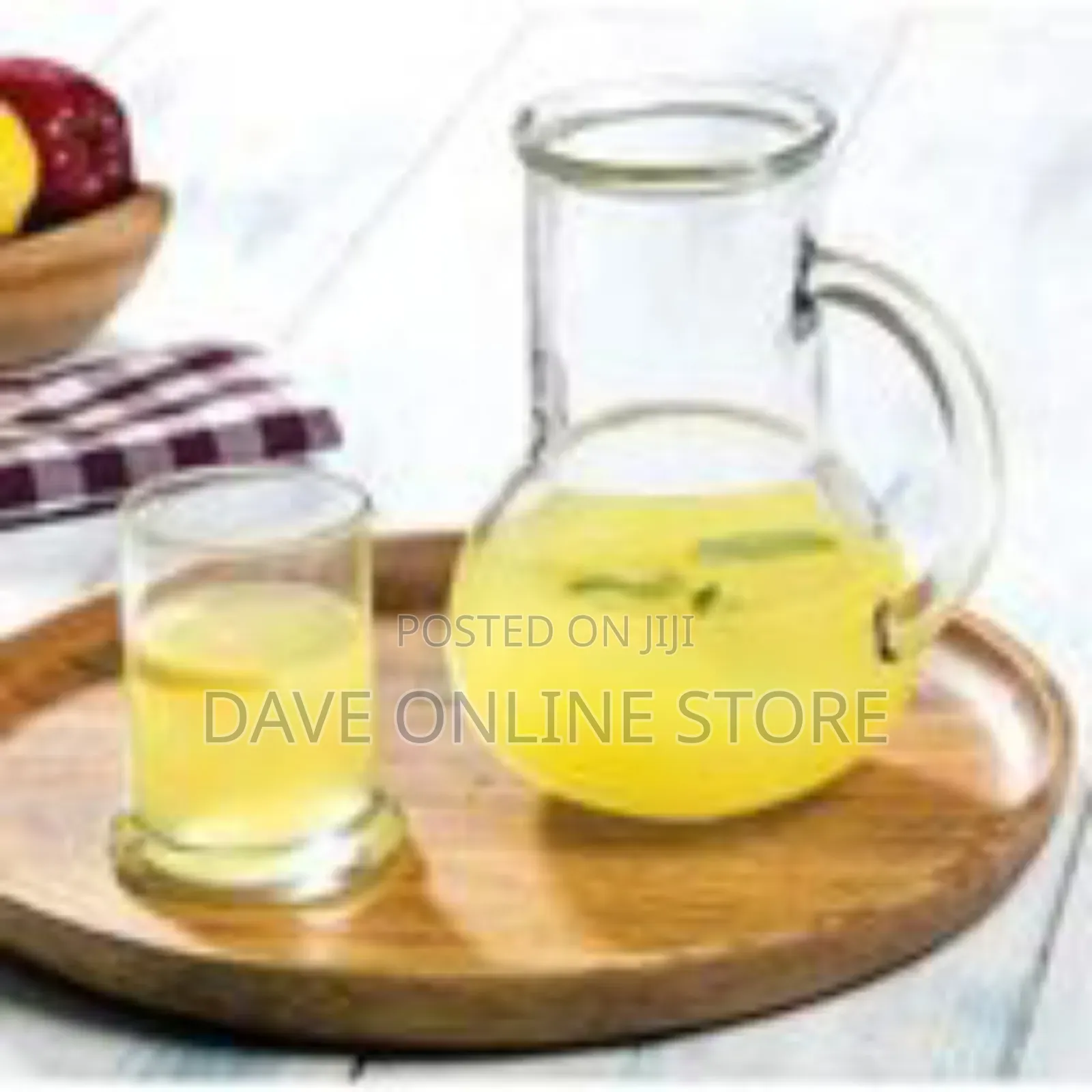 Pasabache Elegant Glass Pitcher