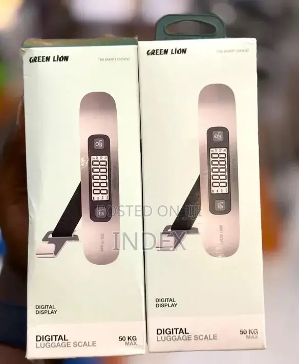 Green Lion Digital Luggage Scale With LCD Display 50kg