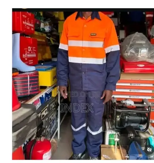 Safety Overall - Coverall With Reflector Lines